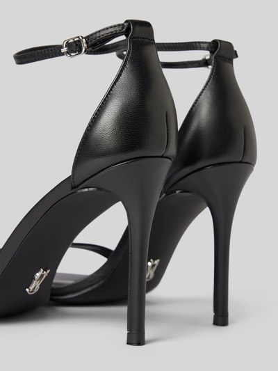 Peek & Cloppenburg Steve MaddenSandalette mit Pfennigabsatz Modell 'TECY' in black VIP-Rabatte