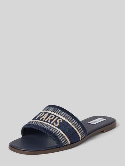 Peek & Cloppenburg Steve MaddenSlides mit Statement-Stitching Modell 'KNOX' in marine Super Sparpreis