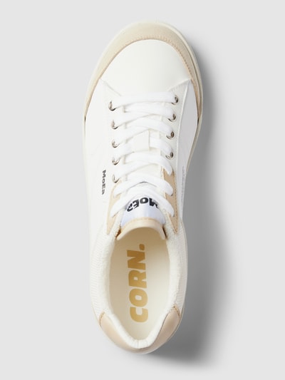 Peek & Cloppenburg MoEaSneaker in Two-Tone-Machart Modell 'GEN 3 CORN' in beige Begrenzte Freigabe