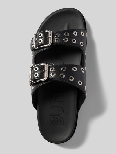 Peek & Cloppenburg BuffaloSandale mit Applikationen Modell 'EVE ARI' in black Letzte 3 Tage