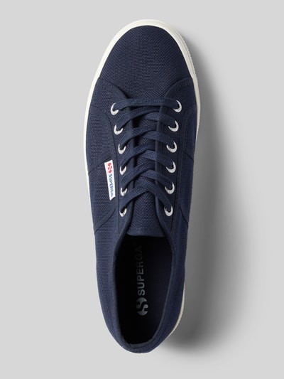 Peek & Cloppenburg SupergaLow Top Sneaker in unifarbenem Design mit Label-Detail in marine Letzte 2 Tage