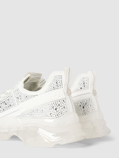 Peek & Cloppenburg Steve MaddenSneaker mit Ziersteinbesatz Modell 'MAXIMA-R' in offwhite Bis zu 50% Rabatt