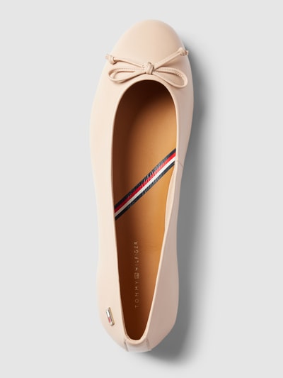Peek & Cloppenburg Tommy HilfigerBallerinas mit Zierschleife Modell 'ESSENTIAL CHIC' in beige Sonderangebot der Fabrik