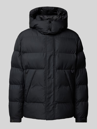 Peek & Cloppenburg BOSSSteppjacke mit Kapuze Modell 'Corbinian' in black Nur noch ein Tag übrig
