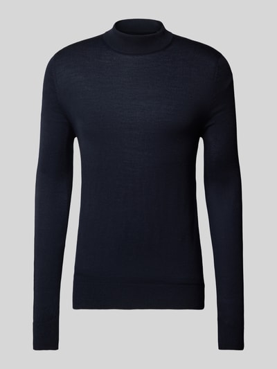 Peek & Cloppenburg Christian Berg MenStrickpullover mit Turtleneck in marine Super Rabatt
