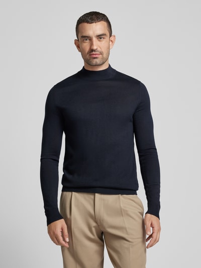 Peek & Cloppenburg Christian Berg MenStrickpullover mit Turtleneck in marine Super Rabatt