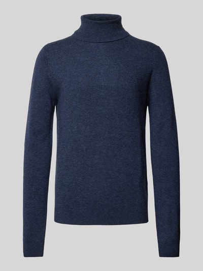 Peek & Cloppenburg MCNEALStrickpullover mit Rollkragen in dunkelblau melange Riesige Rabatte