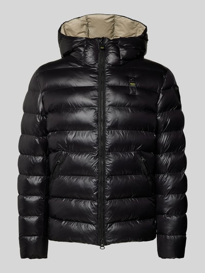 Peek & Cloppenburg Blauer UsaRegular Fit Steppjacke mit Kapuze Modell 'ADAMS' in black Clearance-Verkauf