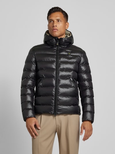 Peek & Cloppenburg Blauer UsaRegular Fit Steppjacke mit Kapuze Modell 'ADAMS' in black Clearance-Verkauf