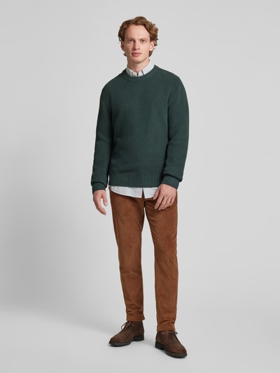 Peek & Cloppenburg MCNEALStrickpullover mit Rundhalsausschnitt in bottle Kostenloser Versand international