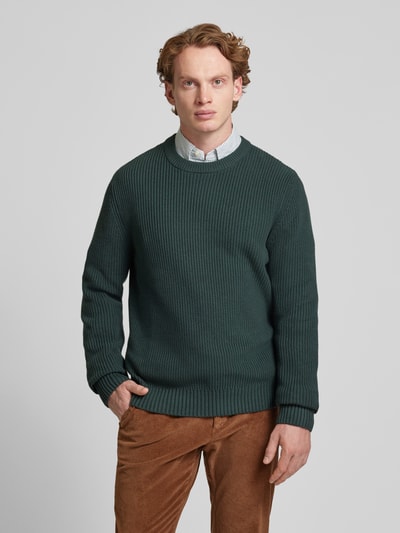 Peek & Cloppenburg MCNEALStrickpullover mit Rundhalsausschnitt in bottle Kostenloser Versand international