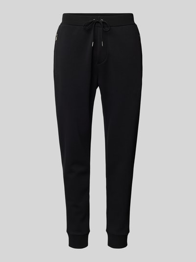 Peek & Cloppenburg Polo Ralph LaurenSweatpants mit elastischem Bund in black zollfrei