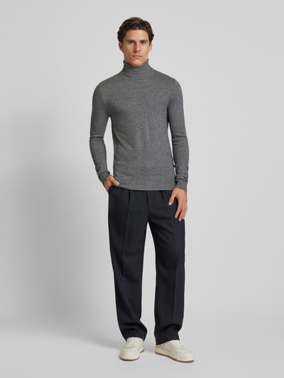 Peek & Cloppenburg MCNEALStrickpullover mit Rollkragen in graphit melange Angebote