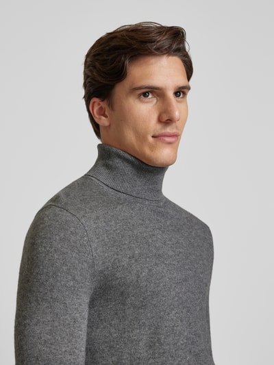 Peek & Cloppenburg MCNEALStrickpullover mit Rollkragen in graphit melange Angebote