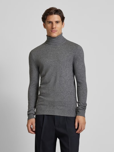 Peek & Cloppenburg MCNEALStrickpullover mit Rollkragen in graphit melange Angebote