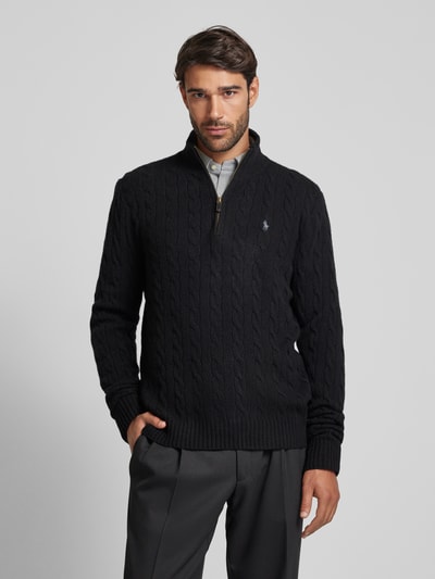 Peek & Cloppenburg Polo Ralph LaurenPullover mit Kaschmiranteil in black Hotsell