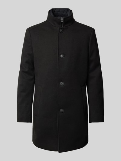 Peek & Cloppenburg MCNEALMantel mit Stehkragen in black im Angebot