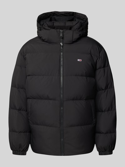 Peek & Cloppenburg Tommy JeansSteppjacke mit Logo-Stitching in black Fabrikverkauf