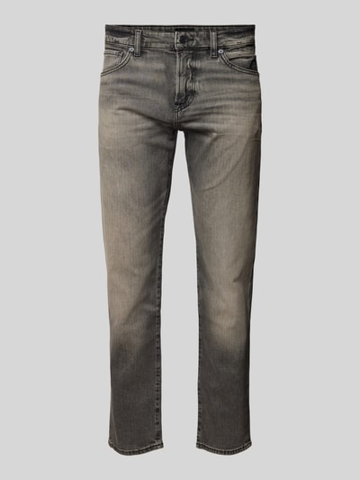 Peek & Cloppenburg BOSS OrangeRegular Fit Jeans im 5-Pocket-Design Modell 'RE.MAINE BO' in dunkelgrau Blitzverkäufe
