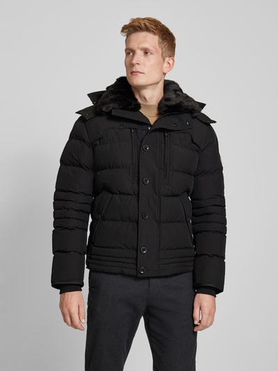 Peek & Cloppenburg WellensteynRegular Fit Funktionsjacke mit dicker Wattierung Modell 'STARSTREAM' in black Limitierter Zeitrabatt