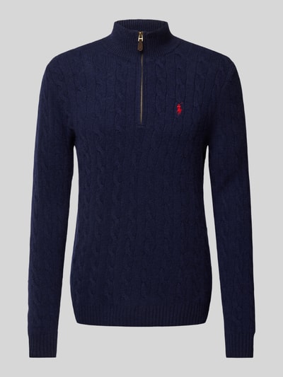 Peek & Cloppenburg Polo Ralph LaurenPullover mit Kaschmiranteil in marine Günstig kaufen
