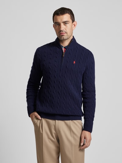 Peek & Cloppenburg Polo Ralph LaurenPullover mit Kaschmiranteil in marine Günstig kaufen