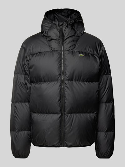Peek & Cloppenburg LacosteSteppjacke mit Kapuze in black Großer Ausverkauf