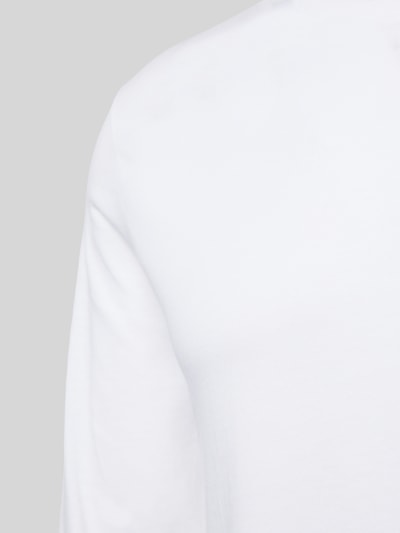 Peek & Cloppenburg BOSSLongsleeve mit Label-Stitching im 3er-Pack in dunkelblau Jubiläumsangebot