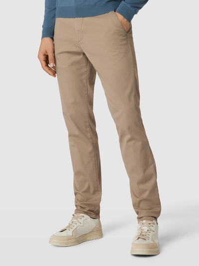 Peek & Cloppenburg SELECTED HOMMESlim Fit Chino in unifarbenem Design Modell 'NEW Miles' in beige Heißer Verkauf