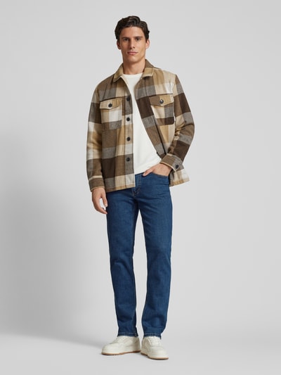 Peek & Cloppenburg Christian Berg MenRegular Fit Jeans im 5-Pocket-Design in ocean Top Angebot