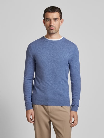 Peek & Cloppenburg MCNEALStrickpullover mit Rundhalsausschnitt in royal melange Neueste Mode