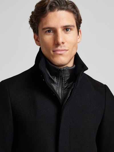 Peek & Cloppenburg MatiniqueMantel mit Stehkragen Modell 'Harvey' in black Blitzangebot
