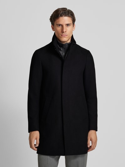 Peek & Cloppenburg MatiniqueMantel mit Stehkragen Modell 'Harvey' in black Blitzangebot