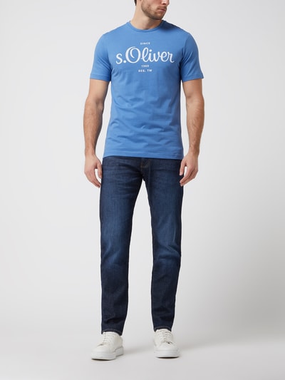 Peek & Cloppenburg Pierre CardinTapered Fit Jeans mit Stretch-Anteil Modell 'Lyon' - 'Futureflex' in dunkelblau Neuheiten