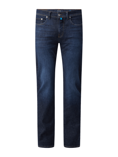 Peek & Cloppenburg Pierre CardinTapered Fit Jeans mit Stretch-Anteil Modell 'Lyon' - 'Futureflex' in dunkelblau Neuheiten