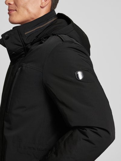 Peek & Cloppenburg WellensteynFunktionsjacke mit Kapuze Modell 'TRAVELLER' in black Tägliche Deals
