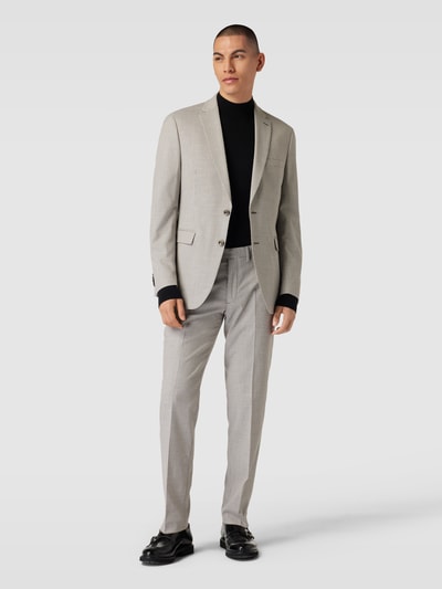 Peek & Cloppenburg Christian Berg Men2-Knopf-Sakko mit Reverskragen in beige Letzter Tag