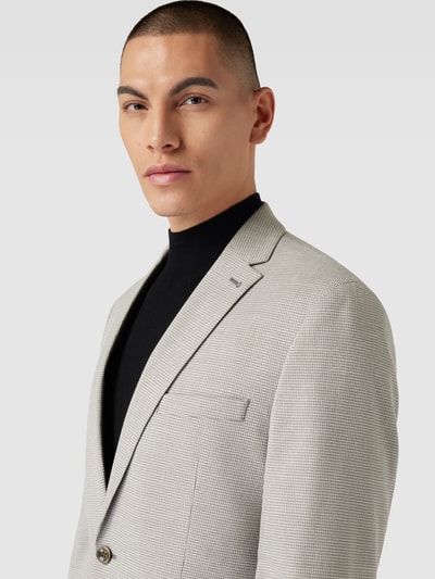 Peek & Cloppenburg Christian Berg Men2-Knopf-Sakko mit Reverskragen in beige Letzter Tag