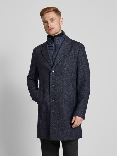 Peek & Cloppenburg BOSSMantel mit Stehkragen in marine Zeitbegrenzte Promotion