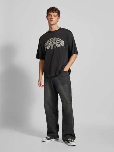 Peek & Cloppenburg REVIEWEssentials Super Baggy Jeans in black Nur für heute
