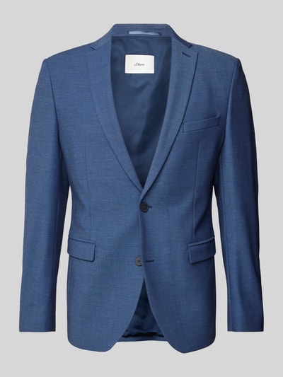 Peek & Cloppenburg s.Oliver BLACK LABELSakko mit Brustleistentasche Modell 'Pure' in marine Bis zu 55% Rabatt