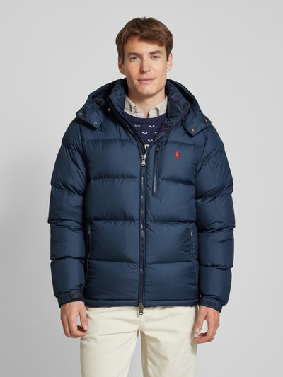 Peek & Cloppenburg Polo Ralph LaurenSteppjacke mit Logo-Stitching in marine Nur noch ein Tag übrig