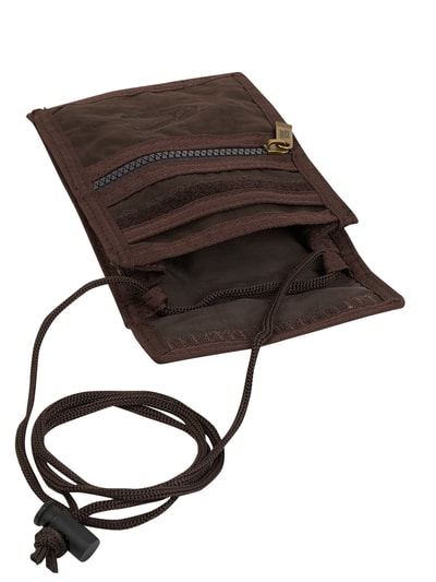Peek & Cloppenburg camel activePortemonnaie mit Schulterriemen in dunkelbraun Speichern exportieren