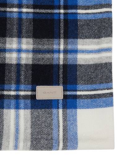Peek & Cloppenburg GantKissenhülle aus Lammwollmischung in marine Im Verkauf