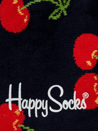 Peek & Cloppenburg Happy SocksSocken mit Allover-Print Modell 'CHERRY' in marine Preisnachlass