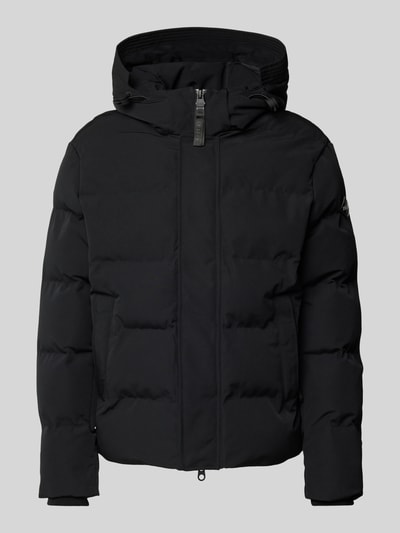 Peek & Cloppenburg ReplaySteppjacke mit Kapuze in black Weihnachtsangebot