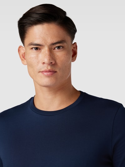 Peek & Cloppenburg Christian Berg MenT-Shirt mit Rundhalsausschnitt in dunkelblau Valentinstagsangebot