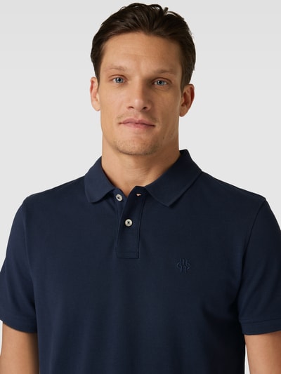 Peek & Cloppenburg MCNEALPoloshirt mit Label-Stitching in dunkelblau Jubiläumsangebot