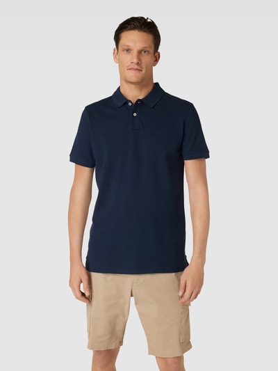Peek & Cloppenburg MCNEALPoloshirt mit Label-Stitching in dunkelblau Jubiläumsangebot