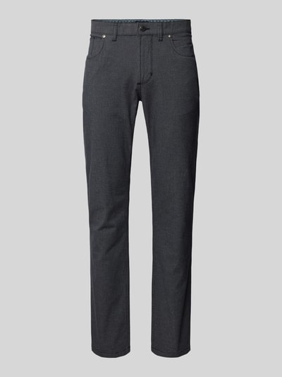 Peek & Cloppenburg Christian Berg MenRegular Fit Chino im 5-Pocket-Design in marine Lagerräumung